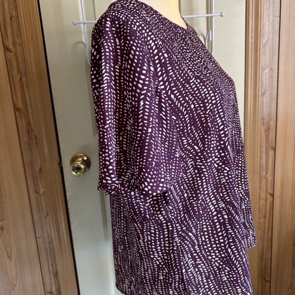 NINE BRITTON Kate Relaxed Blouse - Size Large - Picture 3 of 6